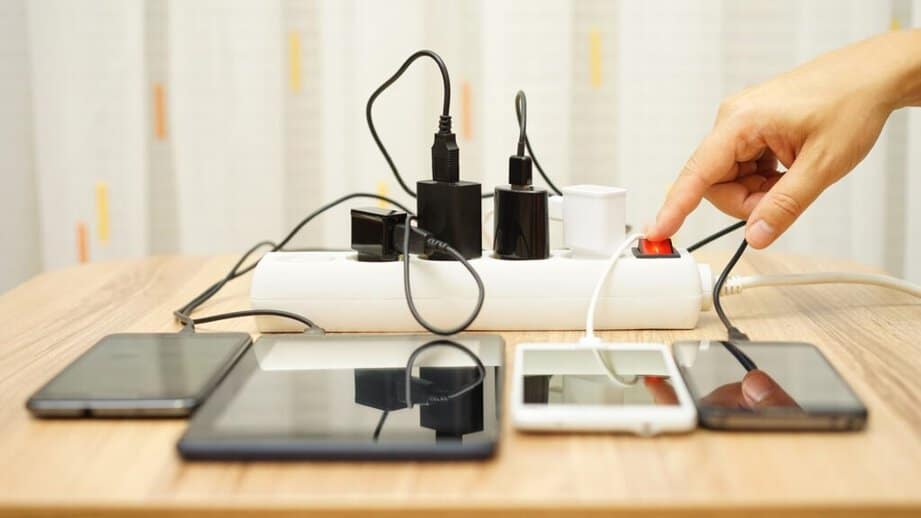 devices charging at once