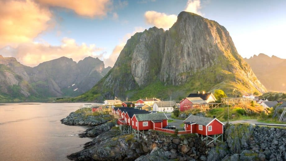 Reine, Norway fishing village