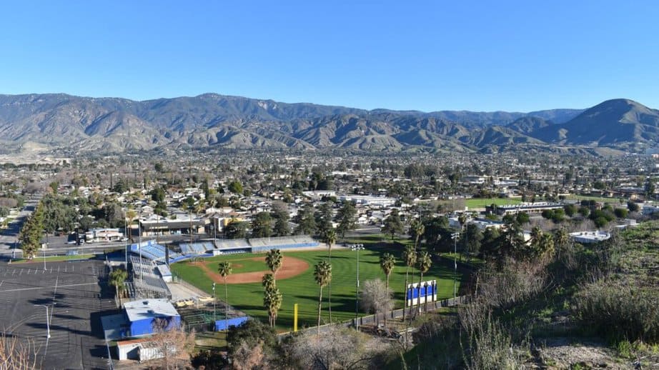 san bernadino, CA during the day